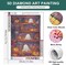 12x16 Inch - Bookshelf Ghost Pumpkin Diamond Painting Kits for Adults